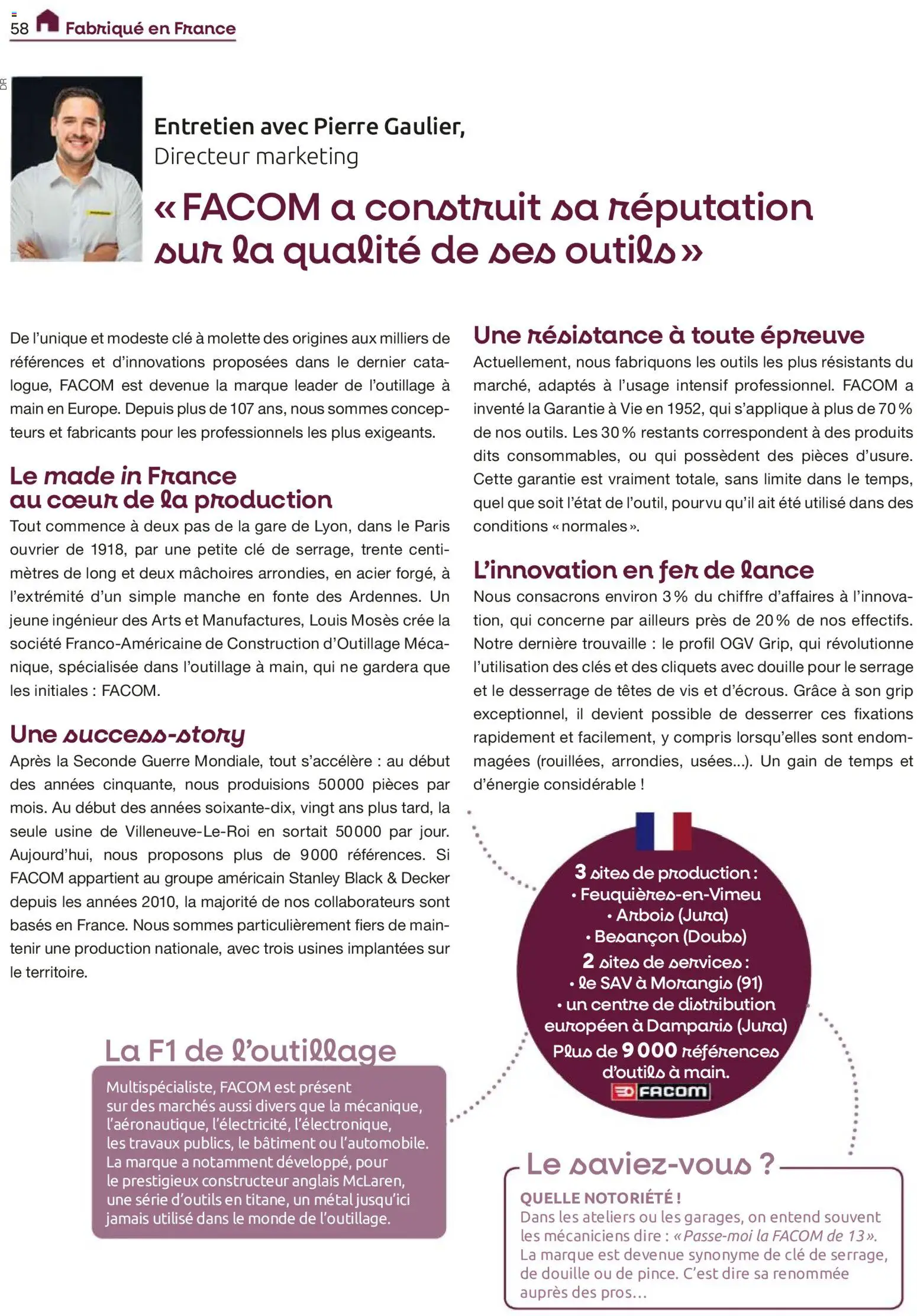 {H1} | Page: 58 | Produits: Clé