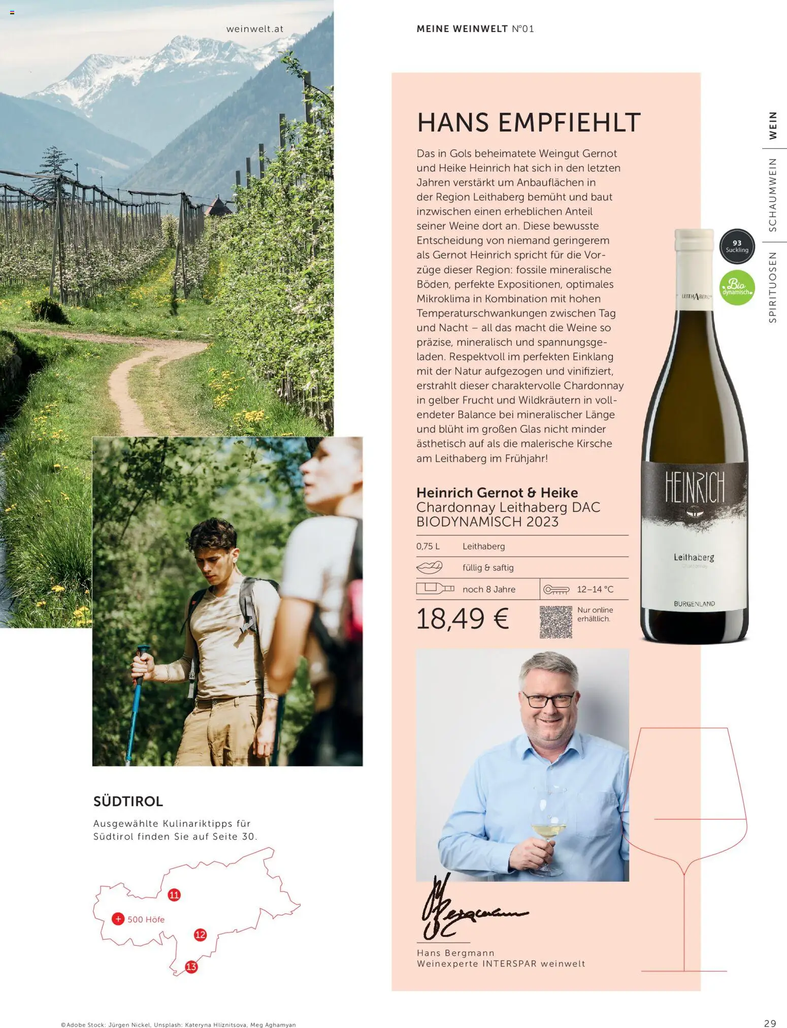 Interspar Meine Weinwelt Frühling 2026 gültig ab 05.03.2026 | Seite: 29 | Produkte: Wein