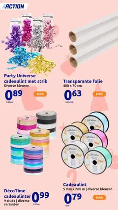 Action -  Cadeautjesfolder  - Voorbeeld van een folder van Action, geldig van 05.11.2025 | Pagina: 183