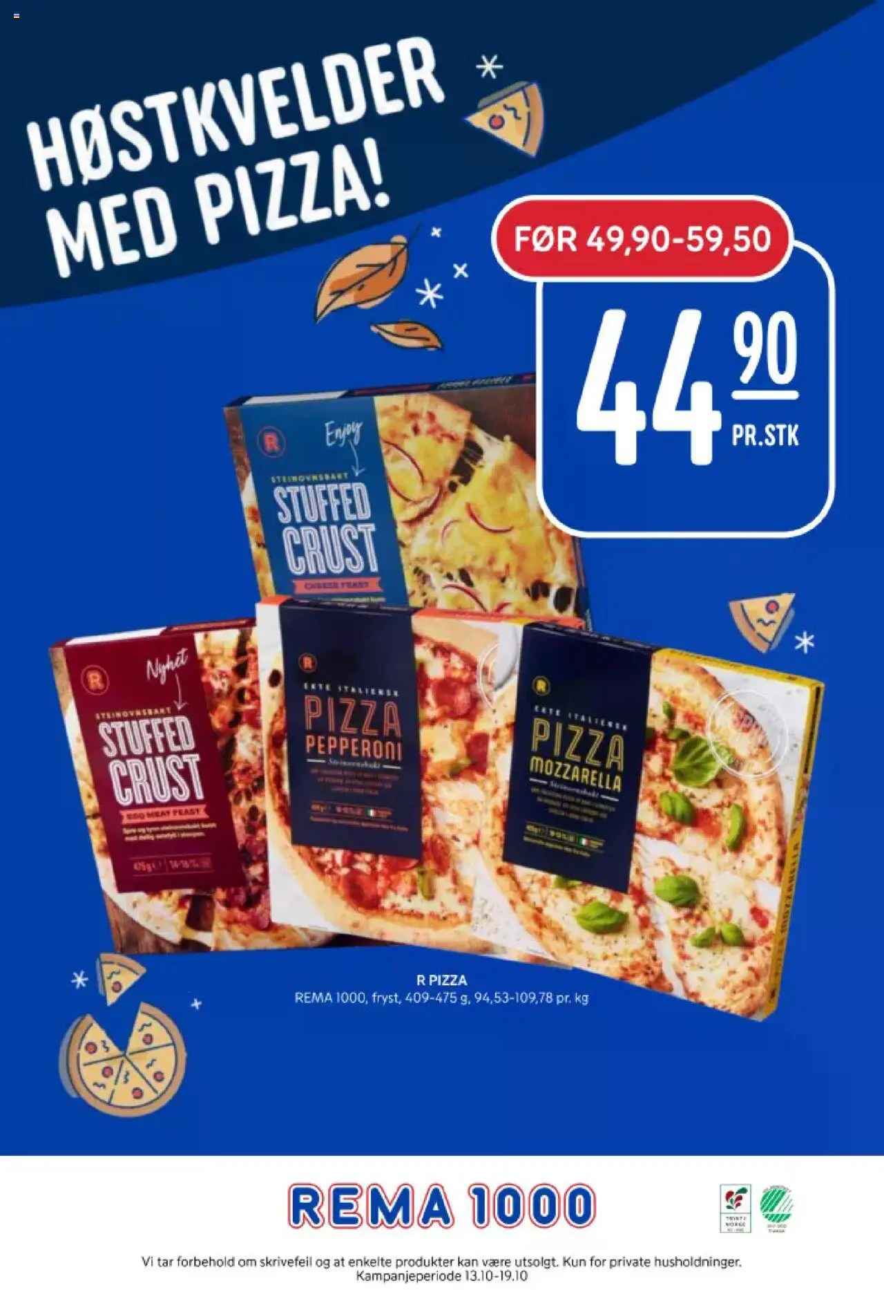 {H1} | Side: 27 | Produkter: Pizza, Mozzarella