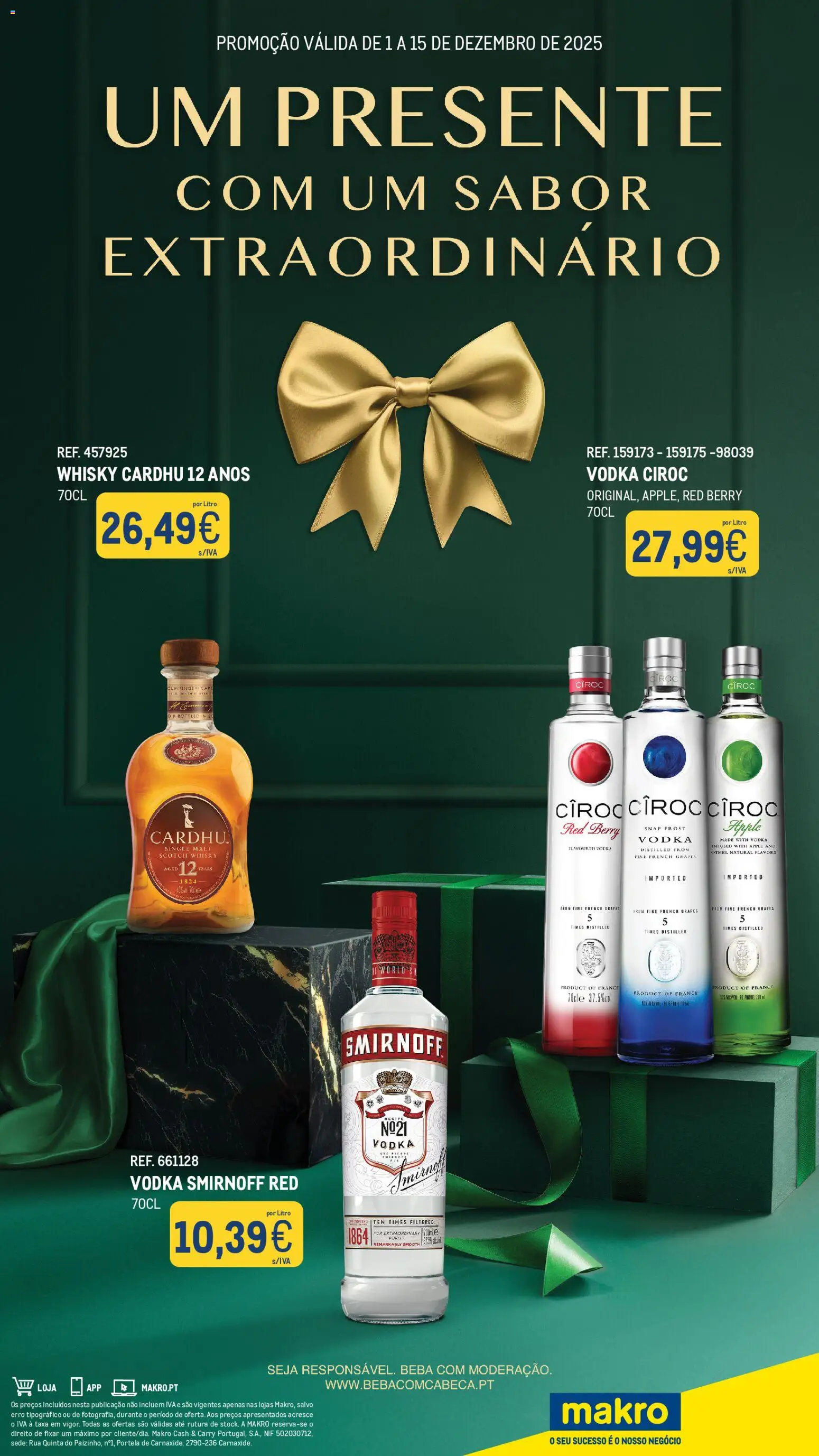 Makro Monofolha Diageo │ válido de 01.12.2025 | Página: 1