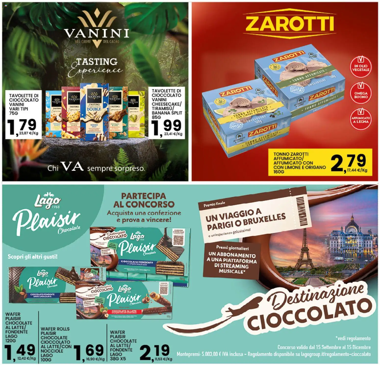 Volantino Interspar del 17.11.2025 | Pagina: 33 | Prodotti: Cioccolato, Latte, Tonno, Cacao
