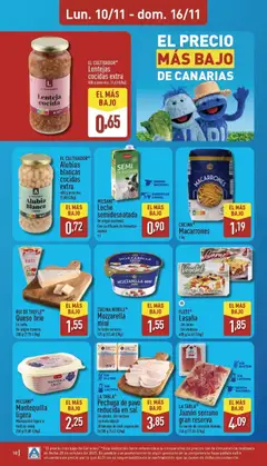 Vista previa EL CULTIVADOR® Lentejas cocidas extra, 400 g peso esc. (1,63 €/kg) válido desde el 10.11.2025 | Página: 10