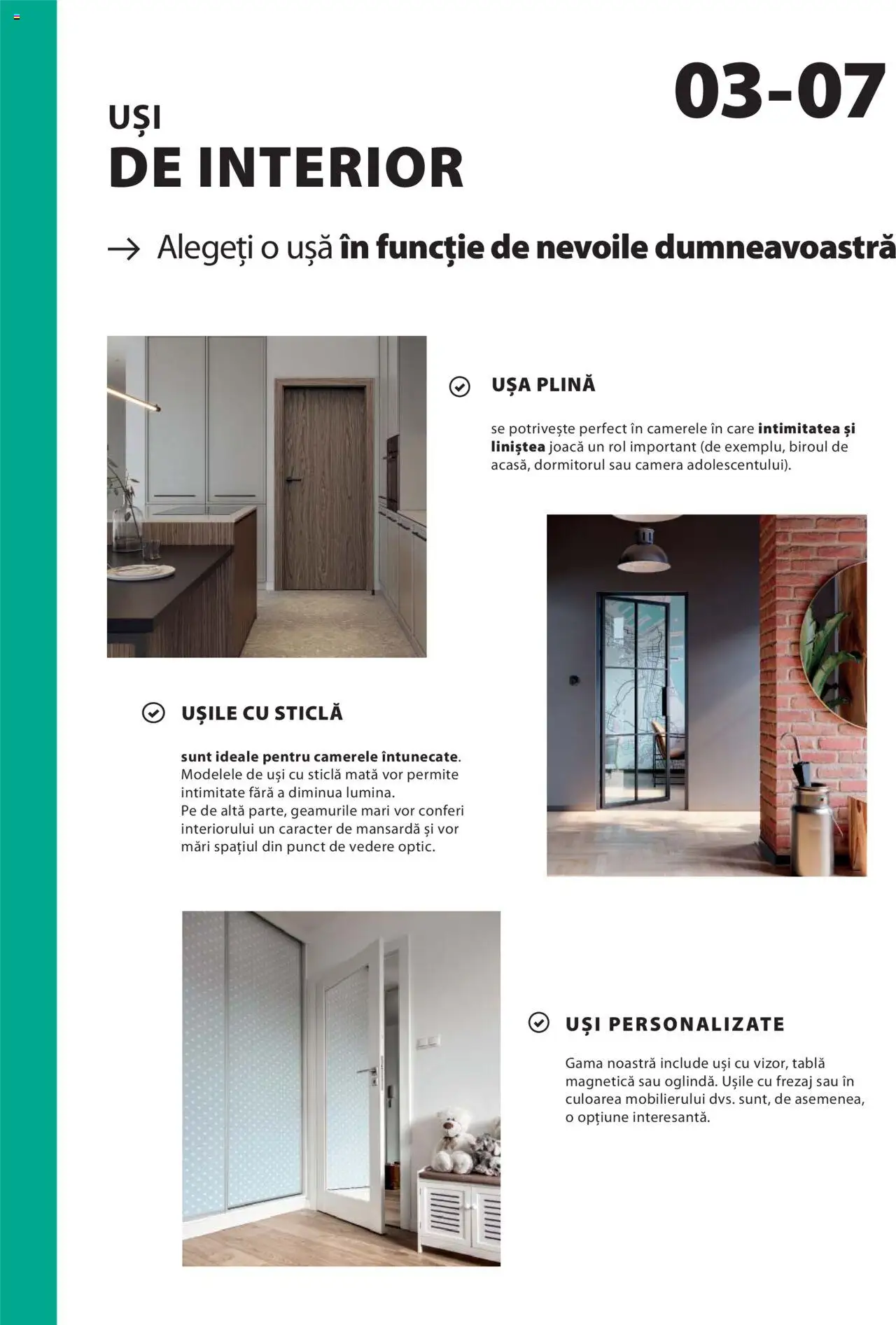 Noul catalog Proges – valabil de la 01.05.2025 | Pagină: 30 | Produse: Cameră, Tablă, Ușă