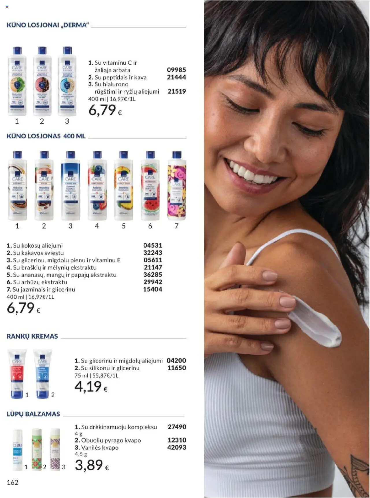 AVON - Leidinys│galioja nuo 01.08.2025 | Puslapis: 162 | Prekių: Balzamas, Kremas, Rankų kremas, Arbata