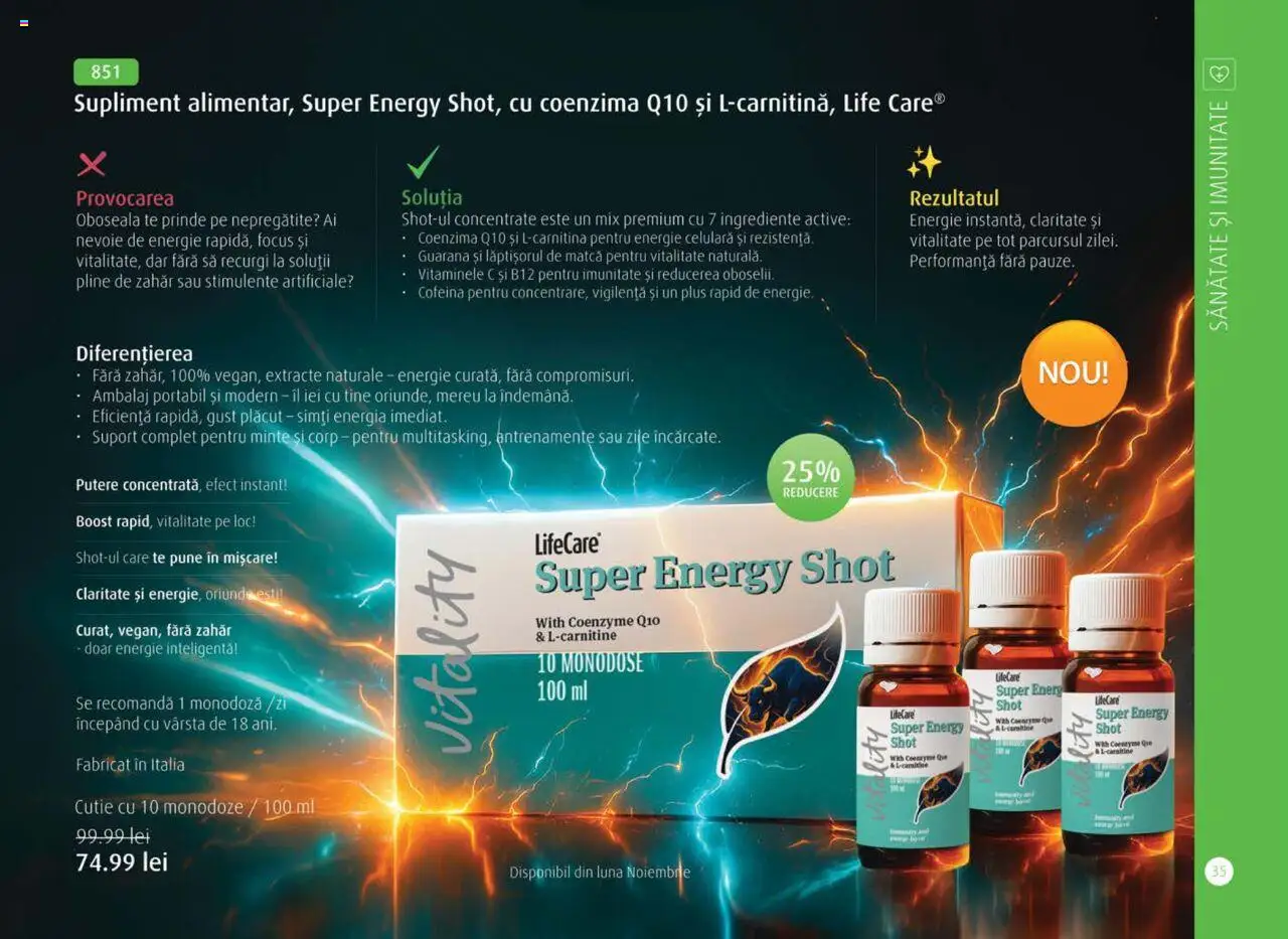 Noul catalog Life Care – valabil de la 01.10.2025 | Pagină: 37 | Produse: Cutie, Zahăr