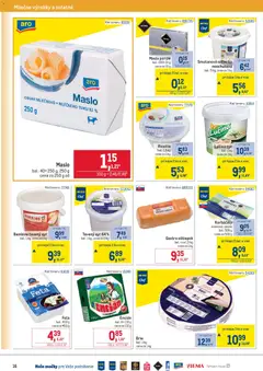 Metro leták platný od 25.02.2026 | Strana: 16 | Produkty: Maslo, Syr, Feta, Encián