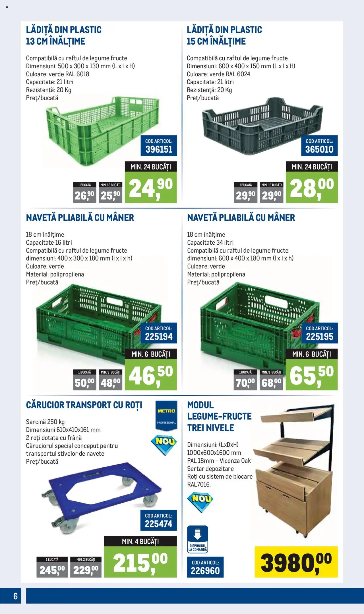 Noul catalog Metro – valabil de la 01.10.2025 | Pagină: 6 | Produse: Mâner, Legume, Fructe