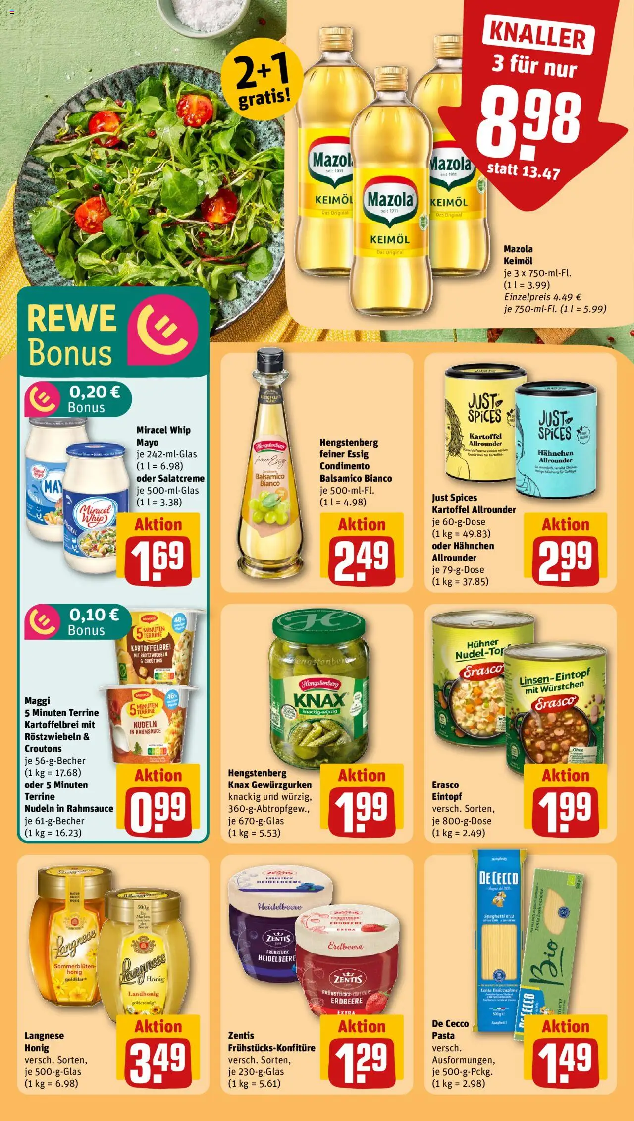 Rewe ihr Kaufpark Prospekt 	 - gültig ab dem 28.07.2025 | Seite: 24 | Produkte: Maggi, Balsamico, Essig, Miracel whip