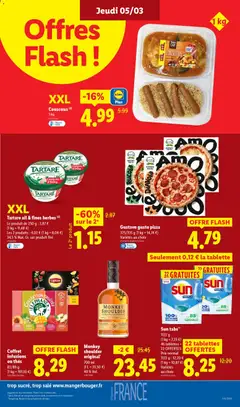 LIDL - Prévisualisation de Gustavo gusto pizza, 325/335 g pizza, Variétés au choix valide à partir de 05.03.2026 | Page: 15