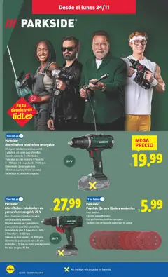 Vista previa Lidl - Black Friday válido desde el 24.11.2025 | Página: 8 | Productos: Batería
