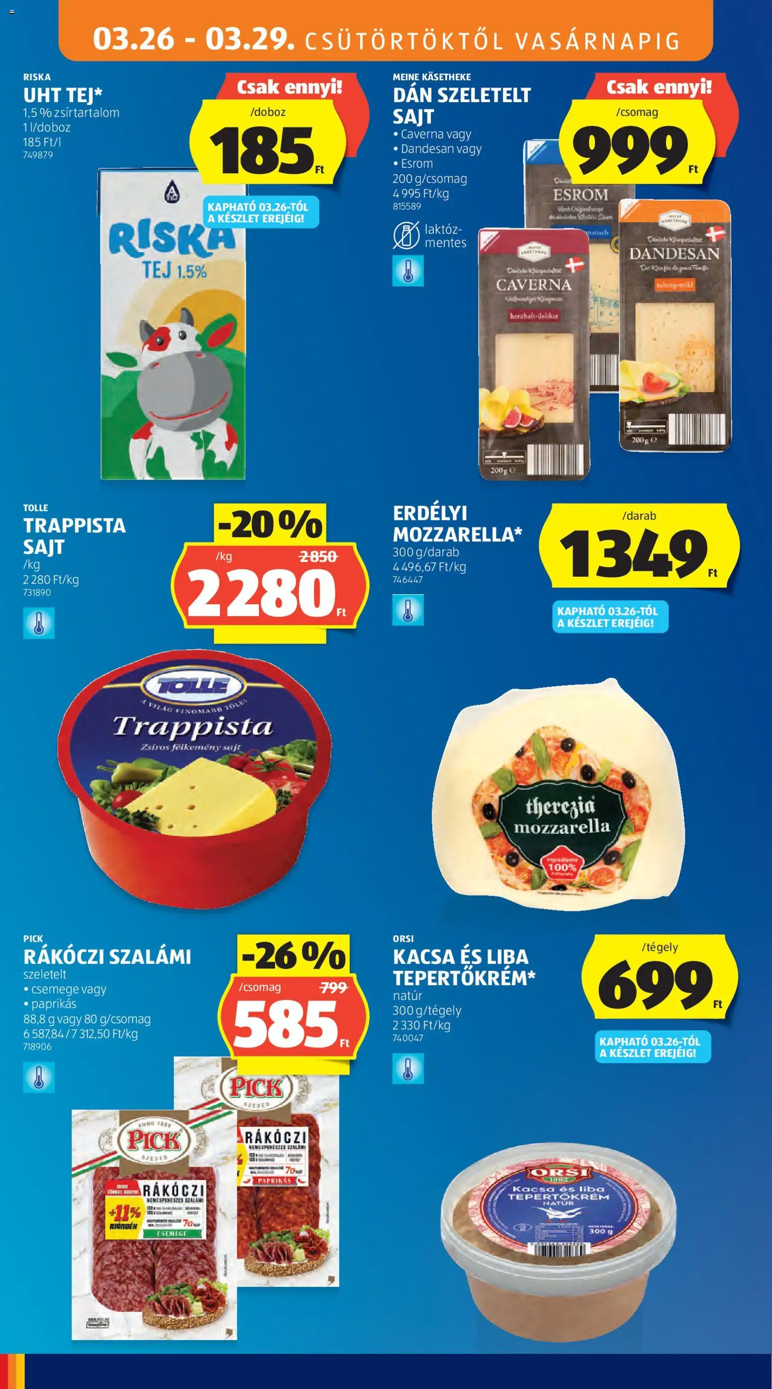 Aldi akciós újság ⚡ 2026.03.26.-tól/től ⚡ Szórólap | Magyarország