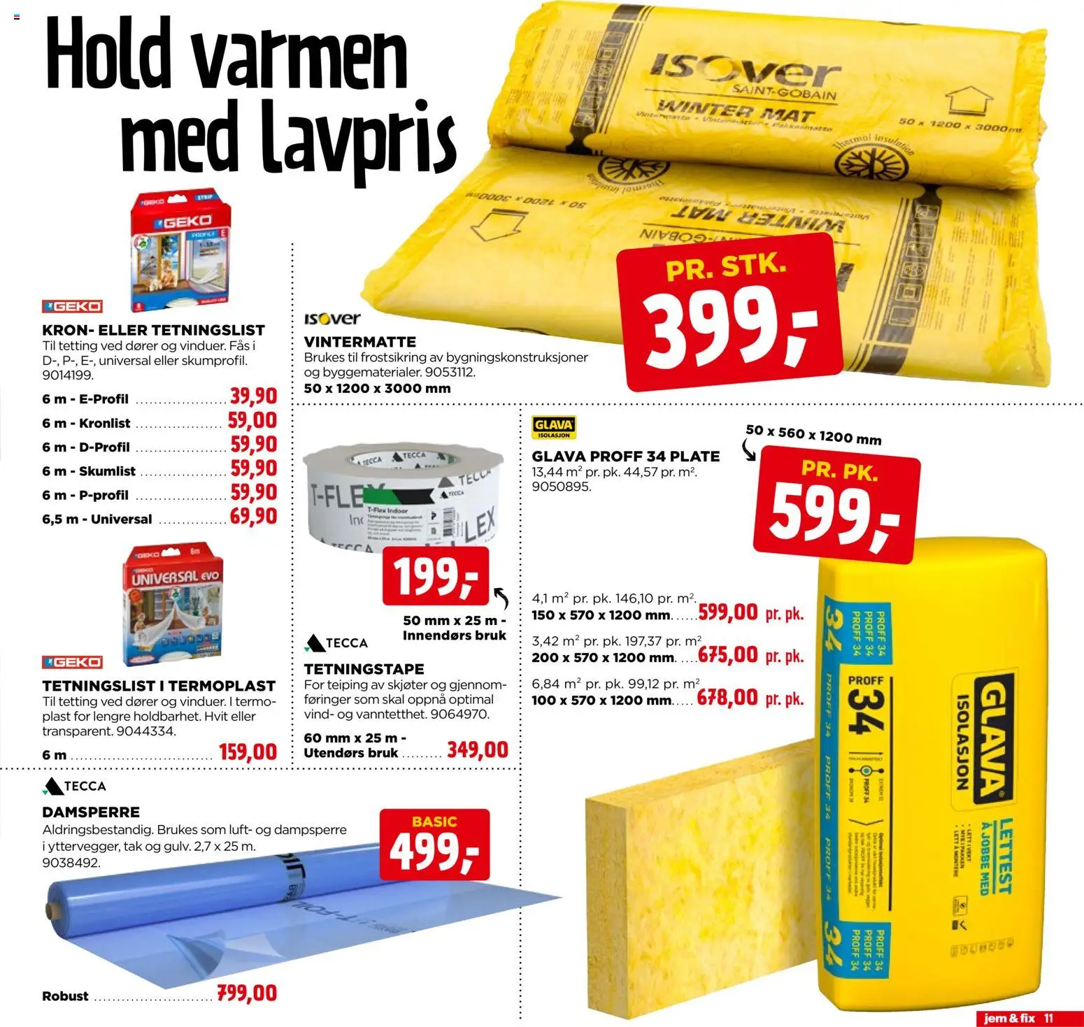 {H1} | Side: 11 | Produkter: Plate