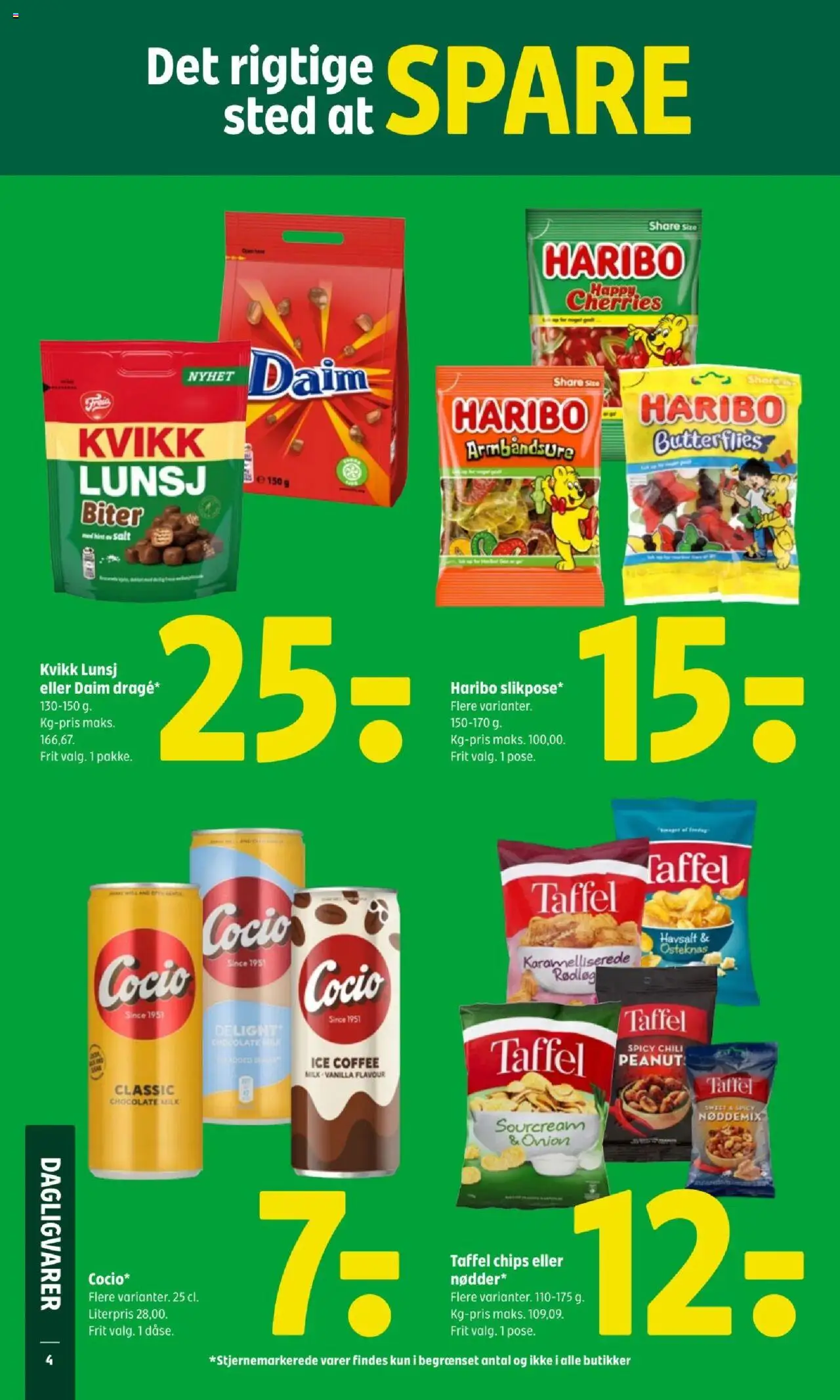 Coop 365 tilbudsavis – gyldig fra 09.10.2025 | Side: 4 | Produkter: Chips, Rødløg
