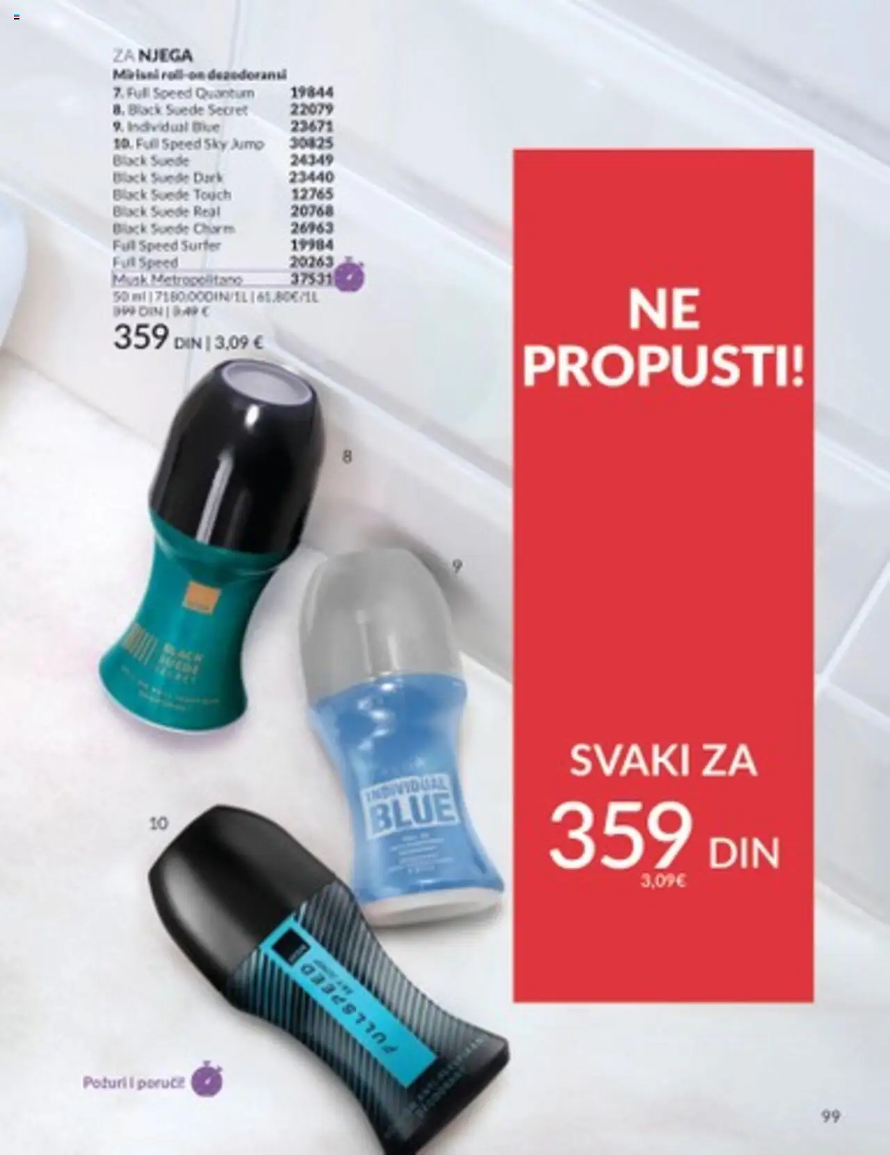 AVON katalog - važi od 01.07.2025 | Strana: 99