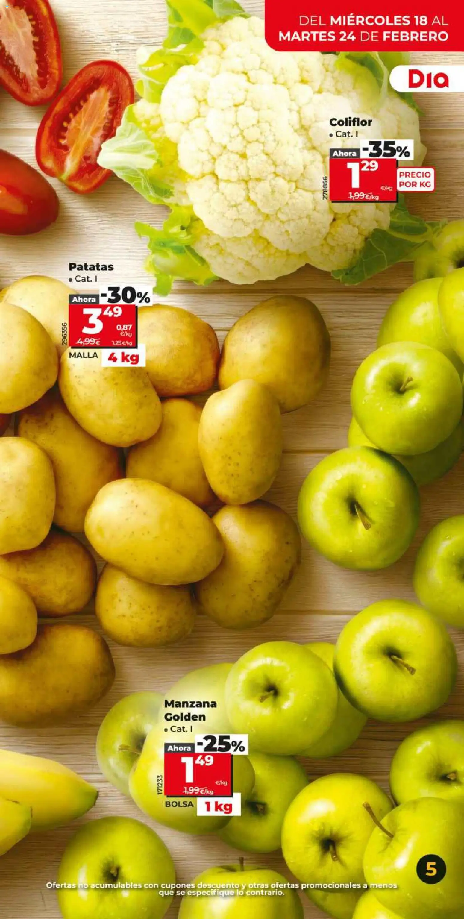 Dia - folleto Market │ válido desde el 18.02.2026 | Página: 5 | Productos: Manzana, Bolsa