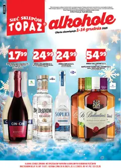 Pogląd oferty "Topaz Gazetka alkoholowa" - ważna od 01.12.2025