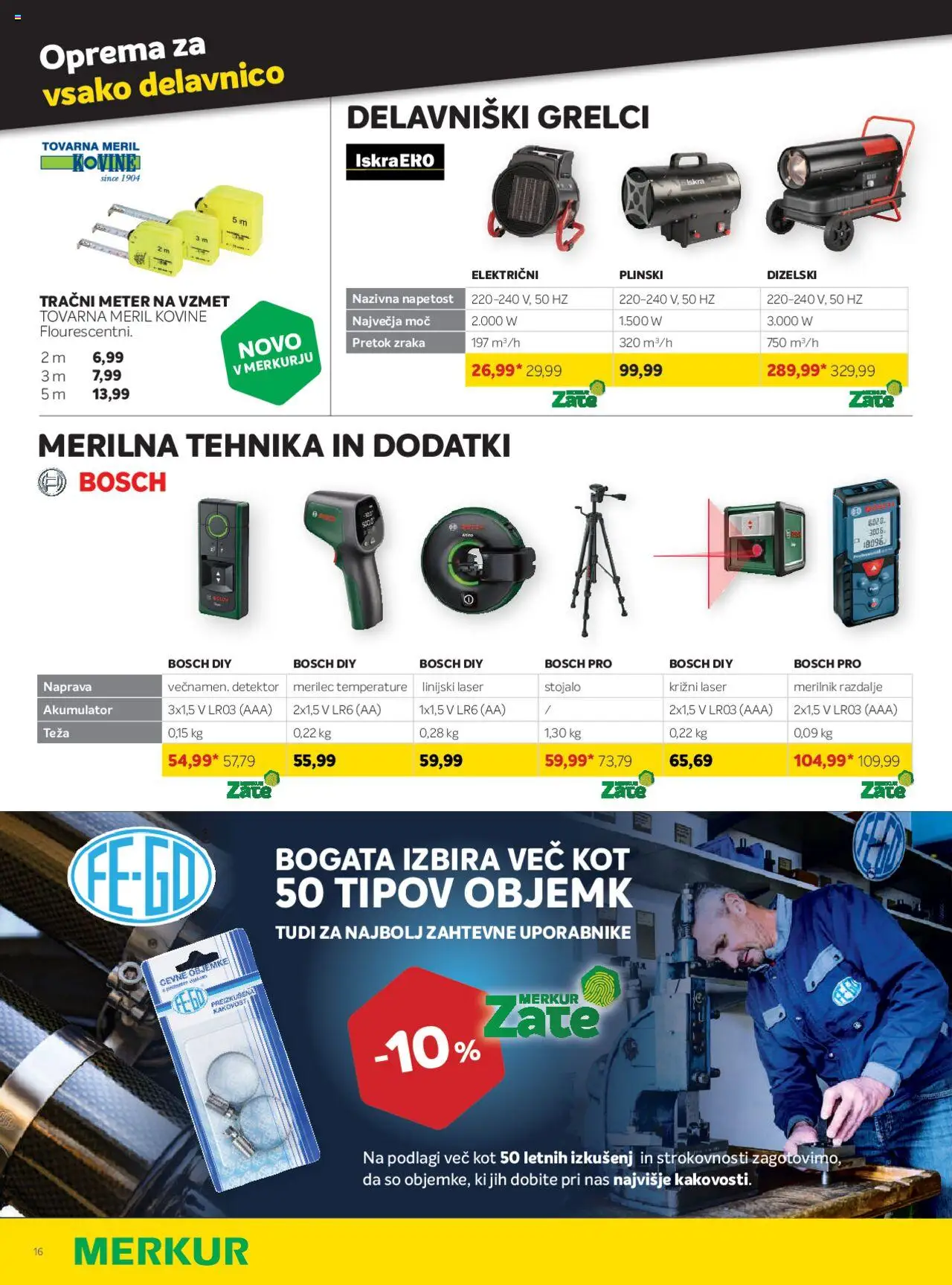 Novi Merkur katalog ponudbe – veljaven od 01.10.2025 | Stran: 48 | Izdelki: Teza, Akumulator