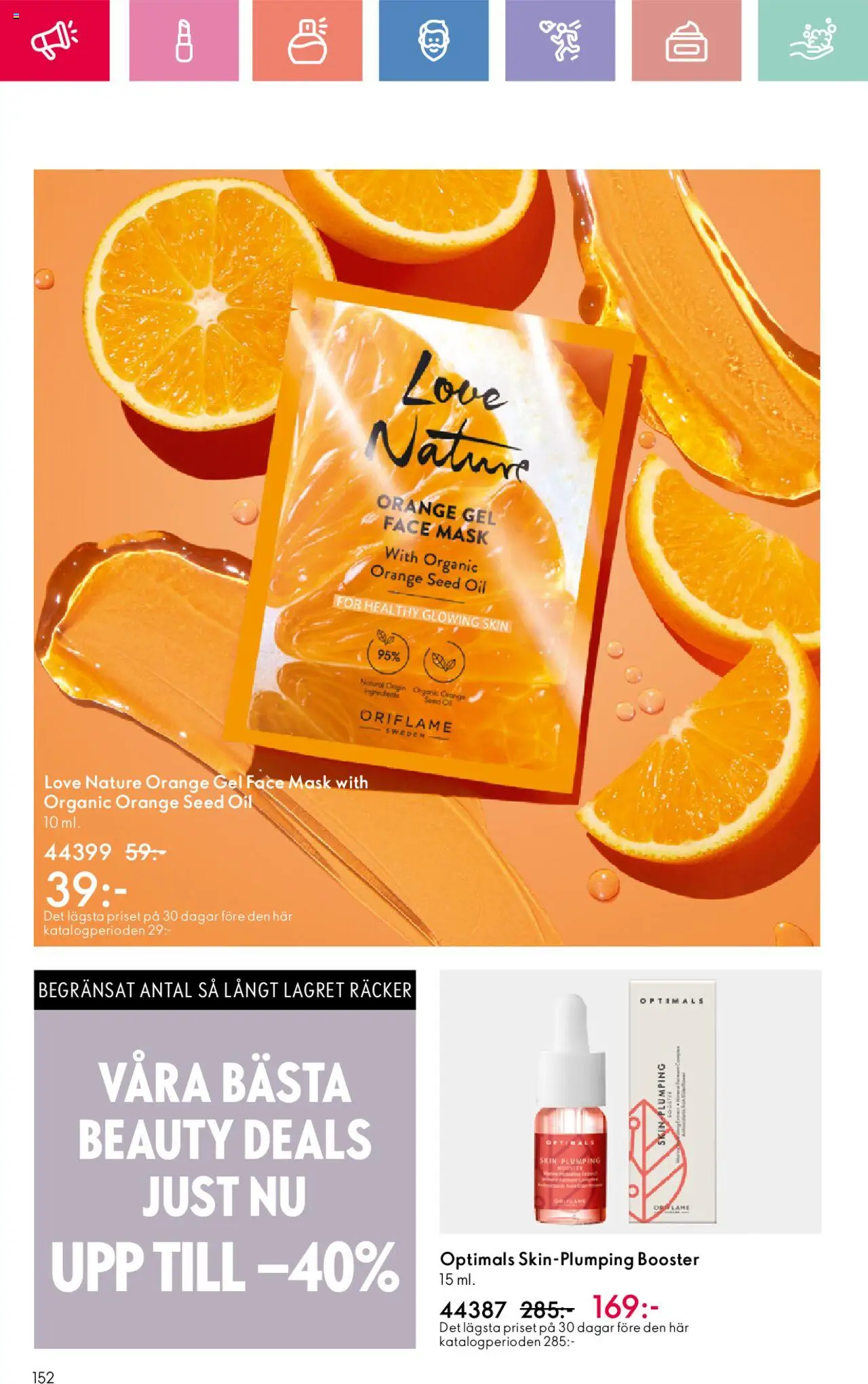 Oriflame reklamblad aktuell från 01.06.2025 | Sida: 152 | Produkter: Mask