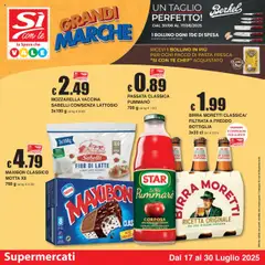 Anteprima del volantino Volantino Sì con Te	 valido a partire dal 17.07.2025