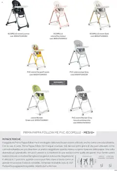 Anteprima del volantino Catalogo Il Seggiolone Prenatal	 valido a partire dal 01.01.2025 | Pagina: 18 | Prodotti: Poggiapiedi, Vassoio