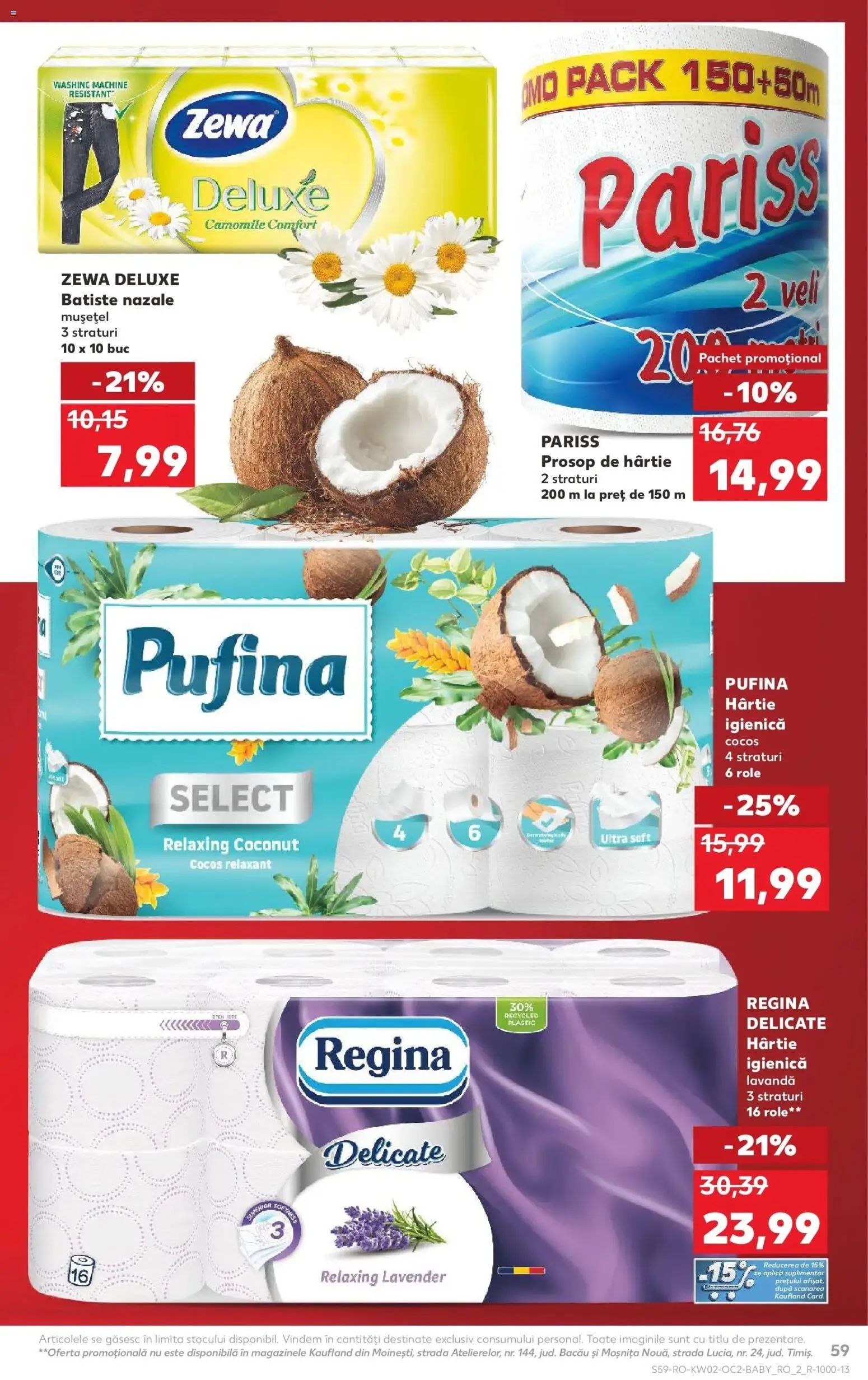 Noul catalog Kaufland – valabil de la 07.01.2026 | Pagină: 59 | Produse: Role, Mere