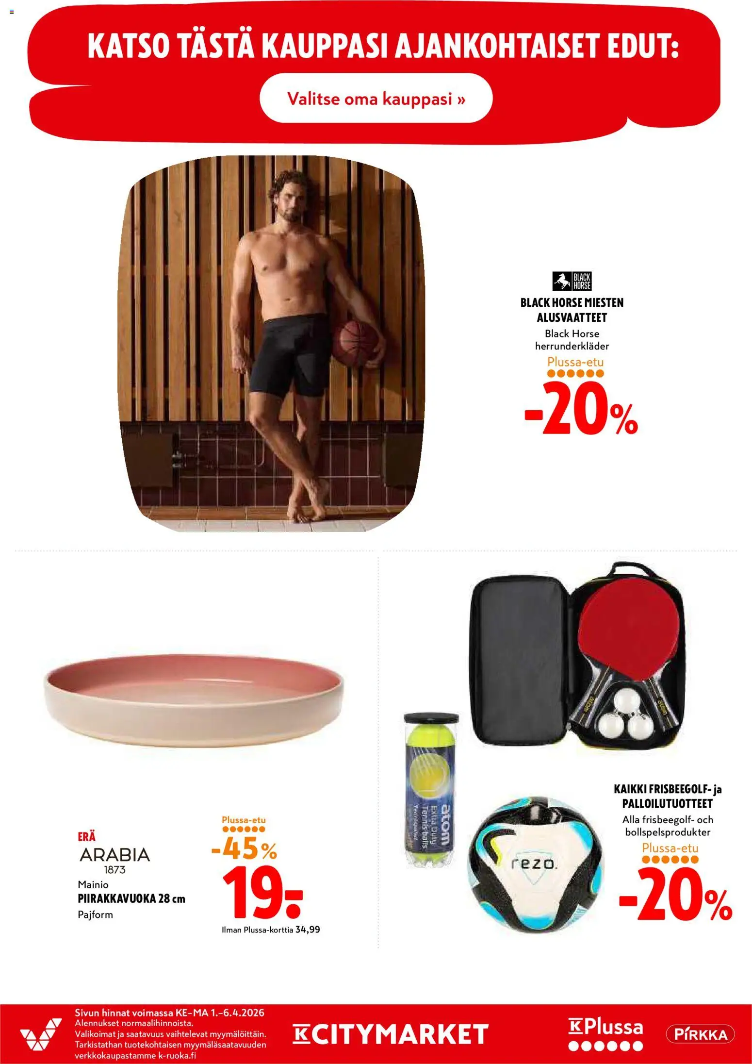 K-Citymarket tarjoukset – voimassa 01.04.2026 alkaen | Sivu: 20