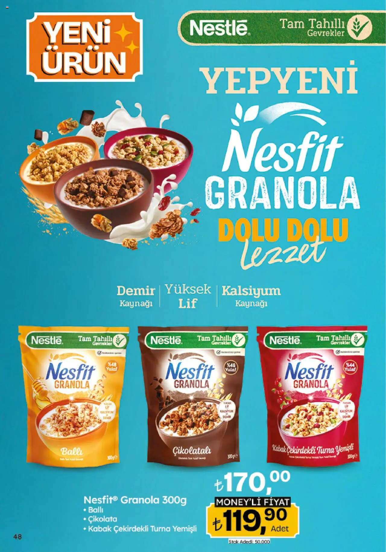 Migros Katalog - Migroskop - 22.05.2025 tarihinden itibaren geçerlidir | Sayfa: 48 | Ürünler: Kabak, Çikolata, Yulaf