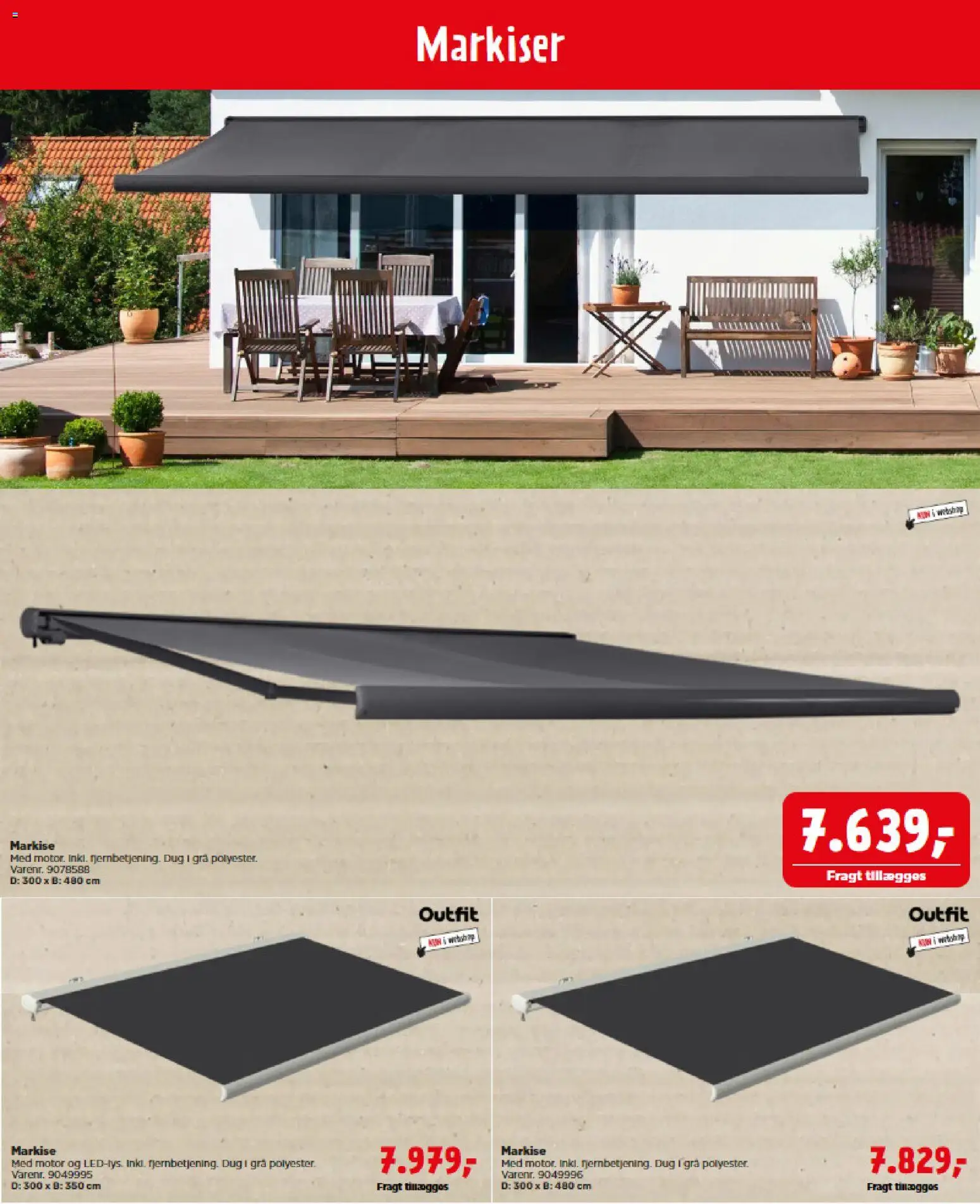 Jem & fix tilbudsavis – gyldig fra 13.03.2026 | Side: 37 | Produkter: Markise