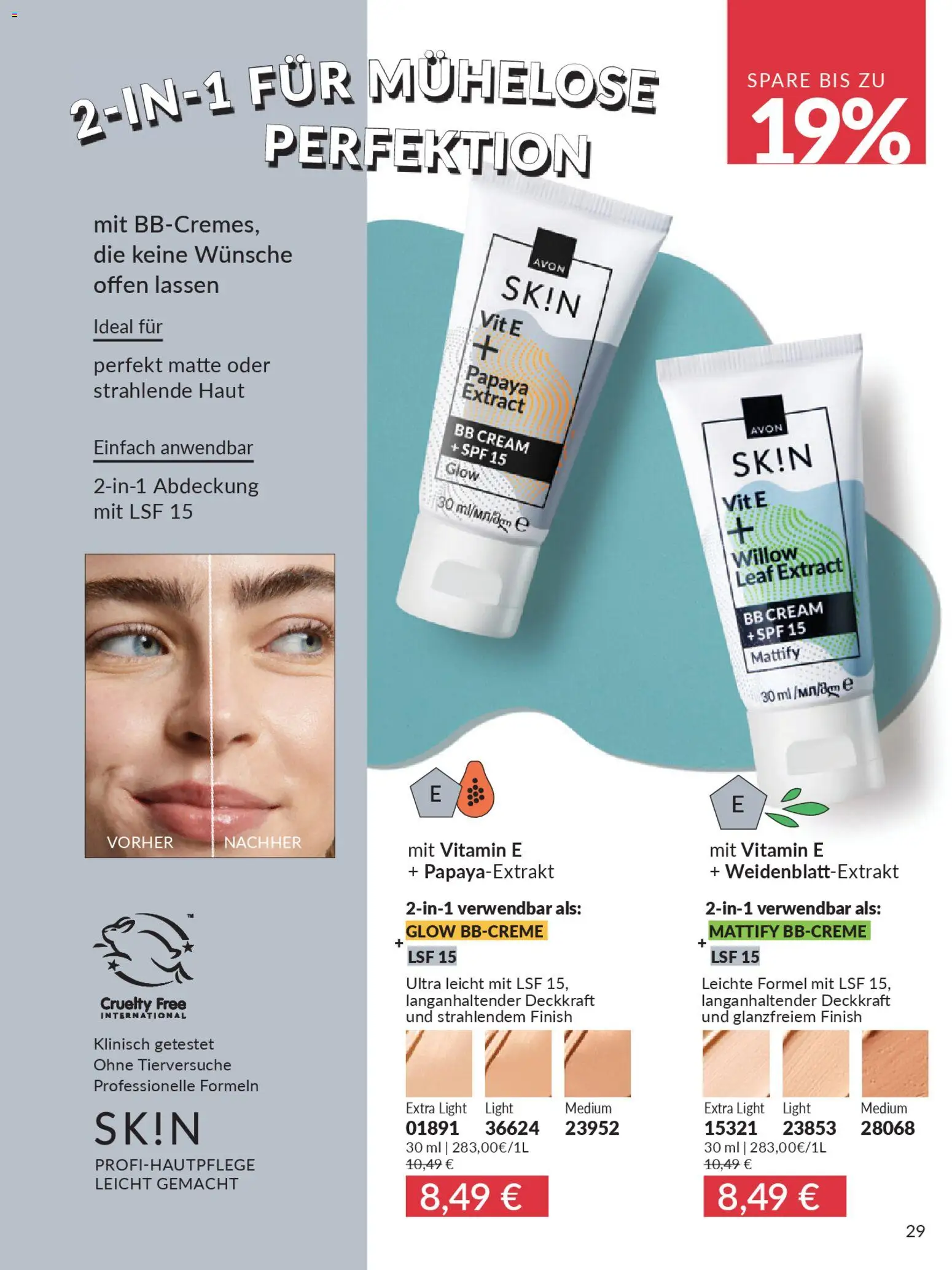 AVON Katalog Januar 2026 – gültig ab 01.01.2026 | Seite: 31 | Produkte: BB Cream, Finish