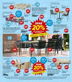 Bilka - Elektronik, Bolig, Have & Tekstil gyldig fra 27.02.2026 | Side: 21 | Produkter: Bord, Havemøbler, Havestole, Hjørnesofa