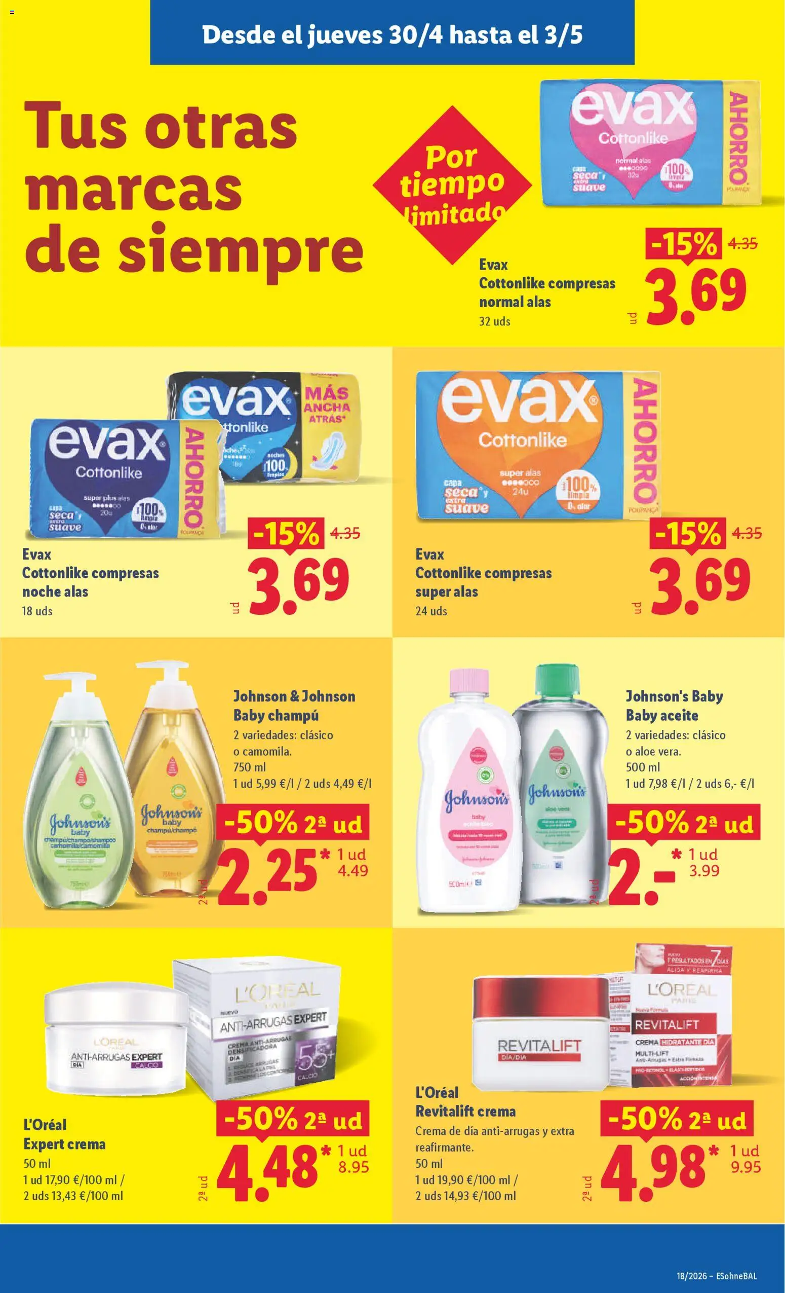 Lidl folleto │ válido desde el 27.04.2026 | Página: 41 | Productos: Aceite, Crema, Crema hidratante, Γλυφιτζούρι