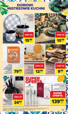 Carrefour Gazetka od 21.07.2025 | Strona: 13 | Produkty: Książka kucharska, Patelnia