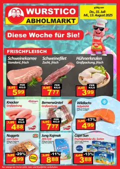 Vorschau von dem Prospekt - Wurstico Abholmarkt Flugblatt gültig ab 31.07.2025