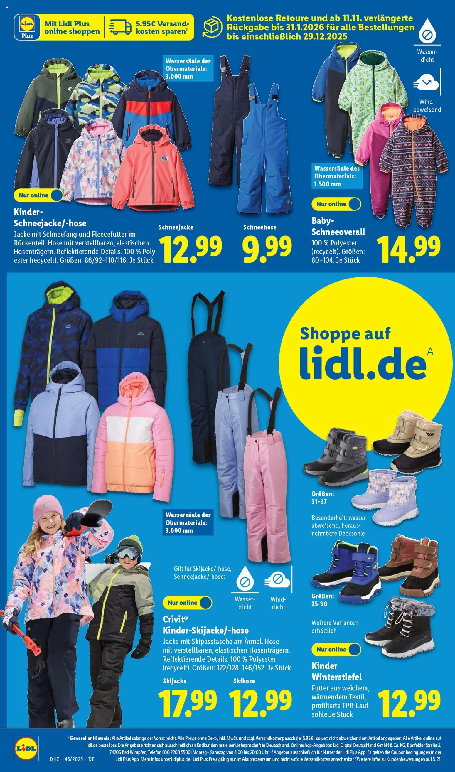 Lidl Prospekt Prenzlau – gültig ab 10.11.2025 | Seite: 54 | Produkte: Bad, Jacke, Hose, Telefon