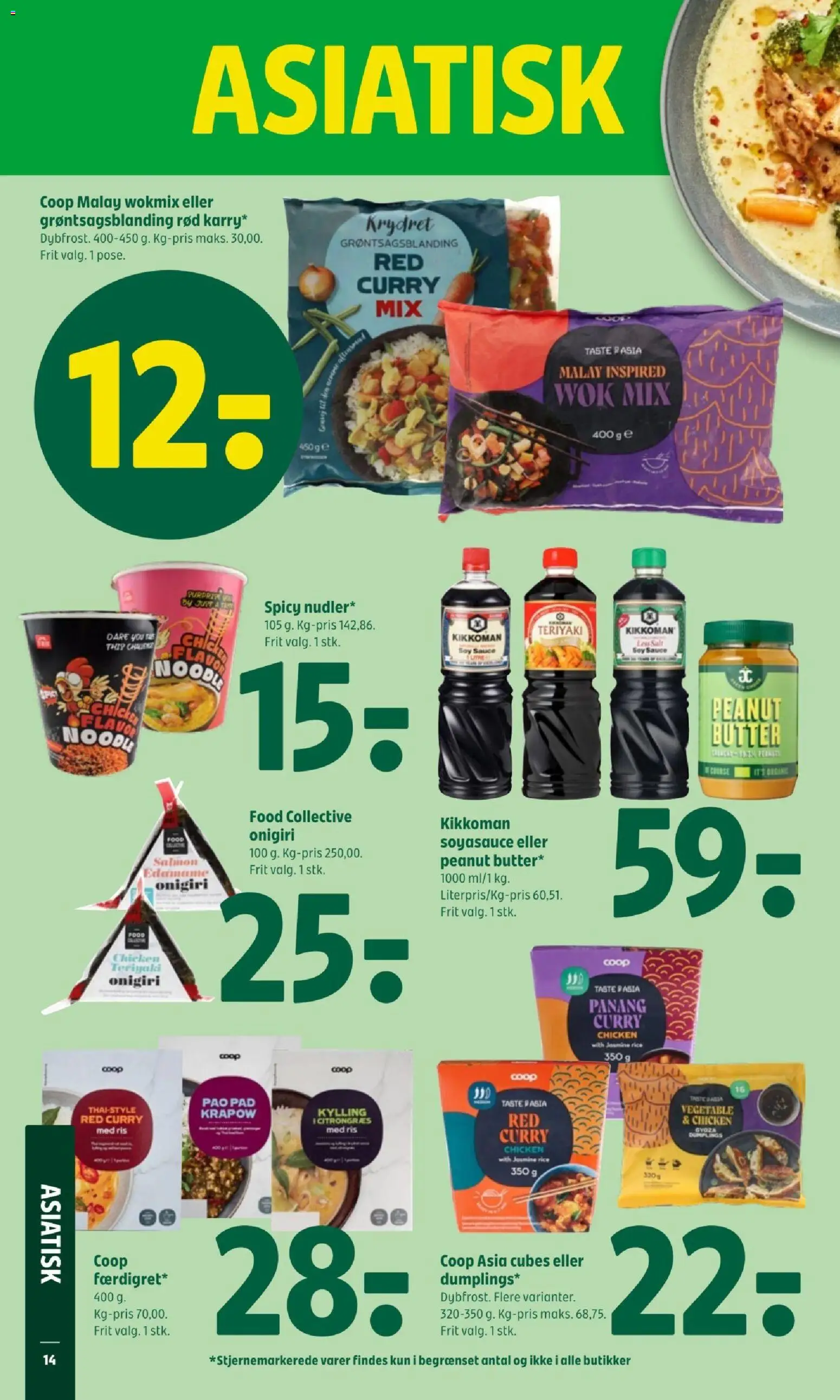 Coop 365 tilbudsavis – gyldig fra 08.01.2026 | Side: 16 | Produkter: Ris, Soyasauce, Salt