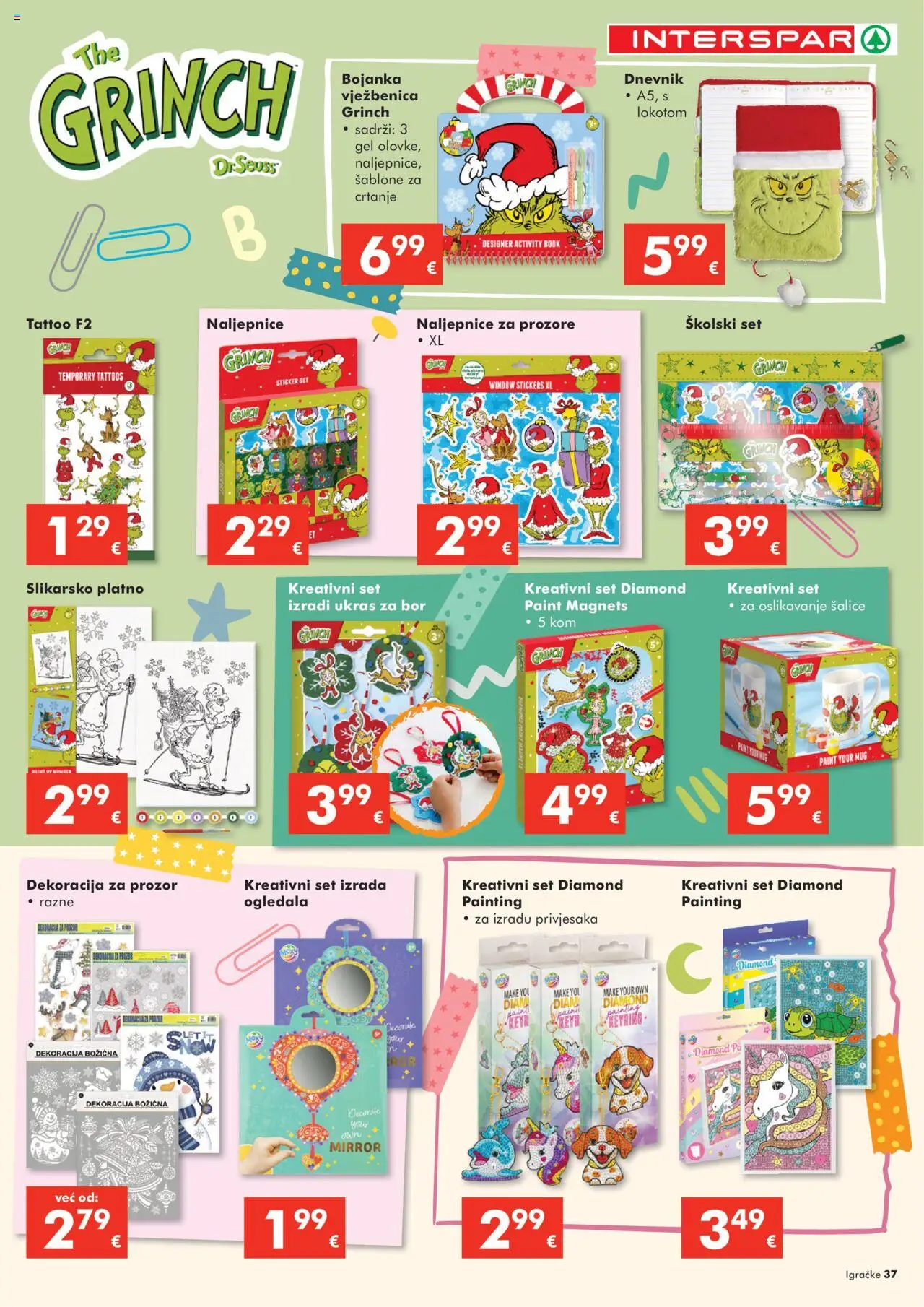 Interspar katalog | vrijedi od 22.10.2025 | Stranica: 37 | Proizvodi: Ogledala