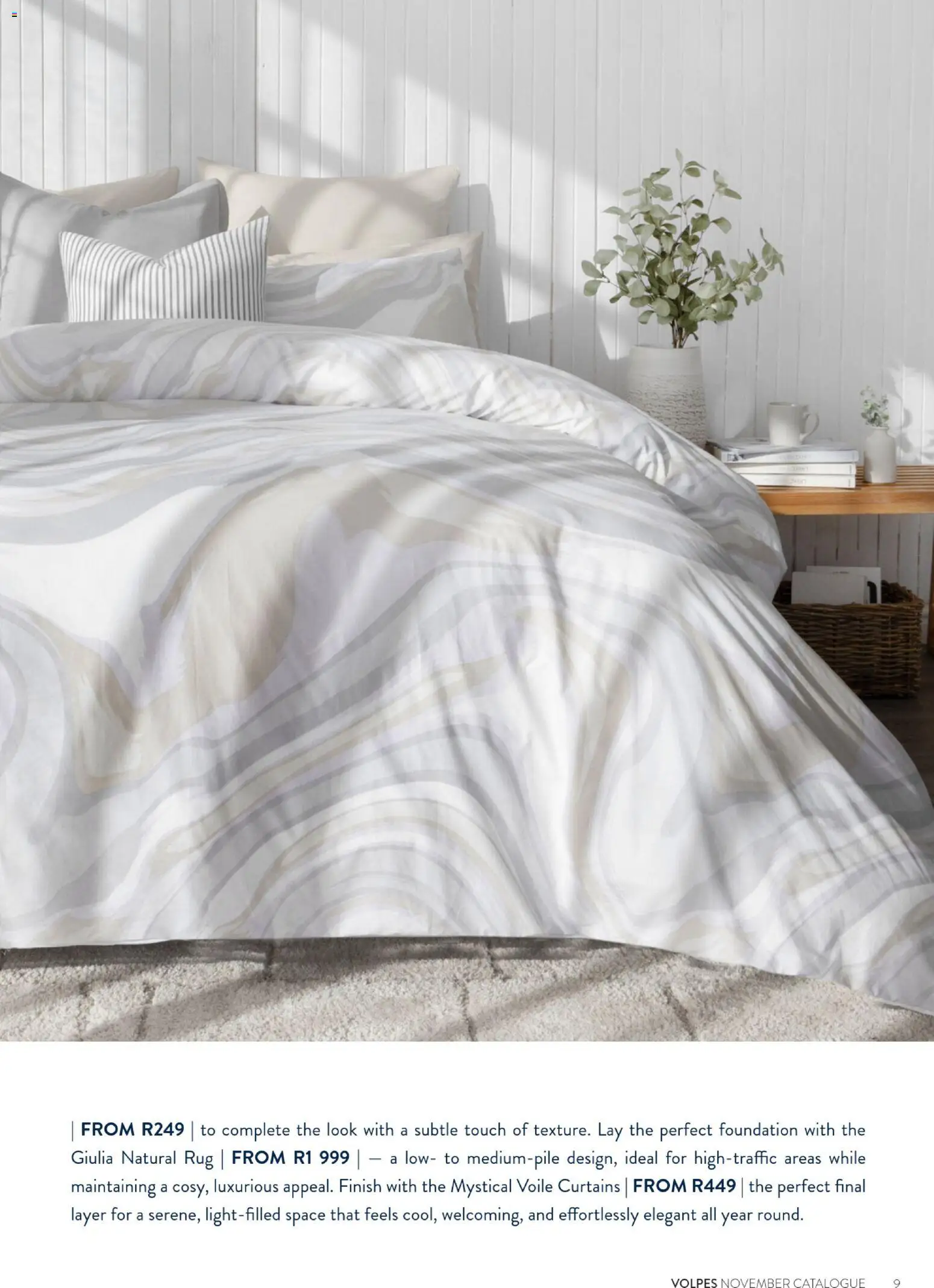 New Volpes catalogue – valid from 18.11.2025 | Page: 15 | Products: Rug, Foundation