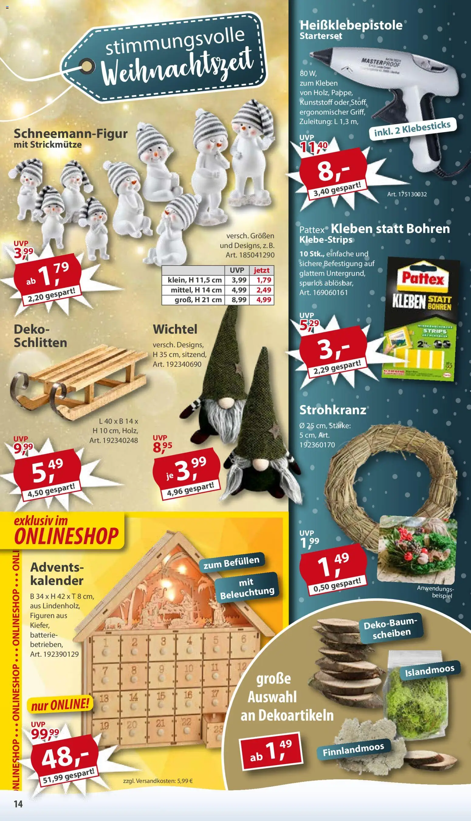 Sonderpreis Baumarkt Prospekt 	 – gültig ab 01.11.2025 | Seite: 14 | Produkte: Batterie