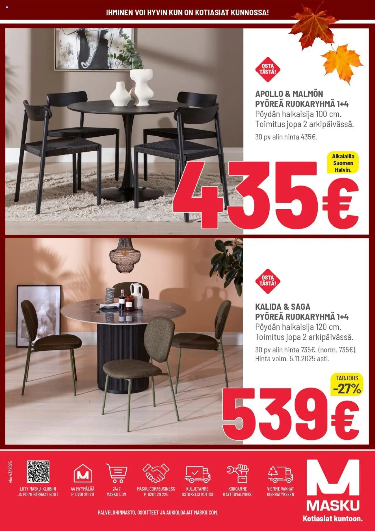 Masku tarjoukset – voimassa 20.10.2025 alkaen | Sivu: 10 | Tuotteet: Ruokaryhmä, Voi