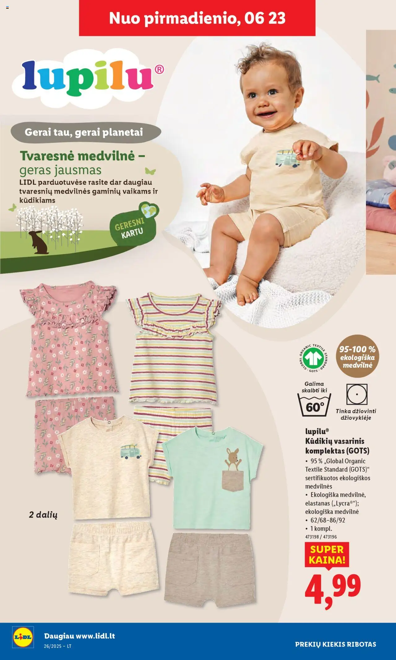 LIDL leidinys - Ne maisto prekių pasiūlymai│galioja nuo 23.06.2025 | Puslapis: 18