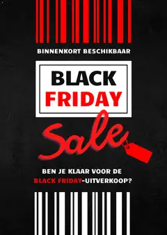 ICI Paris XL - Black Friday aankondiging - Voorbeeld van een folder van ICI Paris XL, geldig van 06.11.2025
