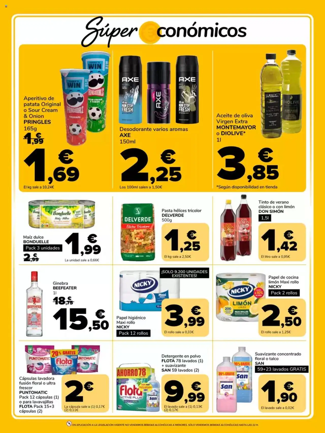 Supeco folleto │ válido desde el 26.06.2025 | Página: 3 | Productos: Polvo, Desodorante, Ginebra, Suavizante