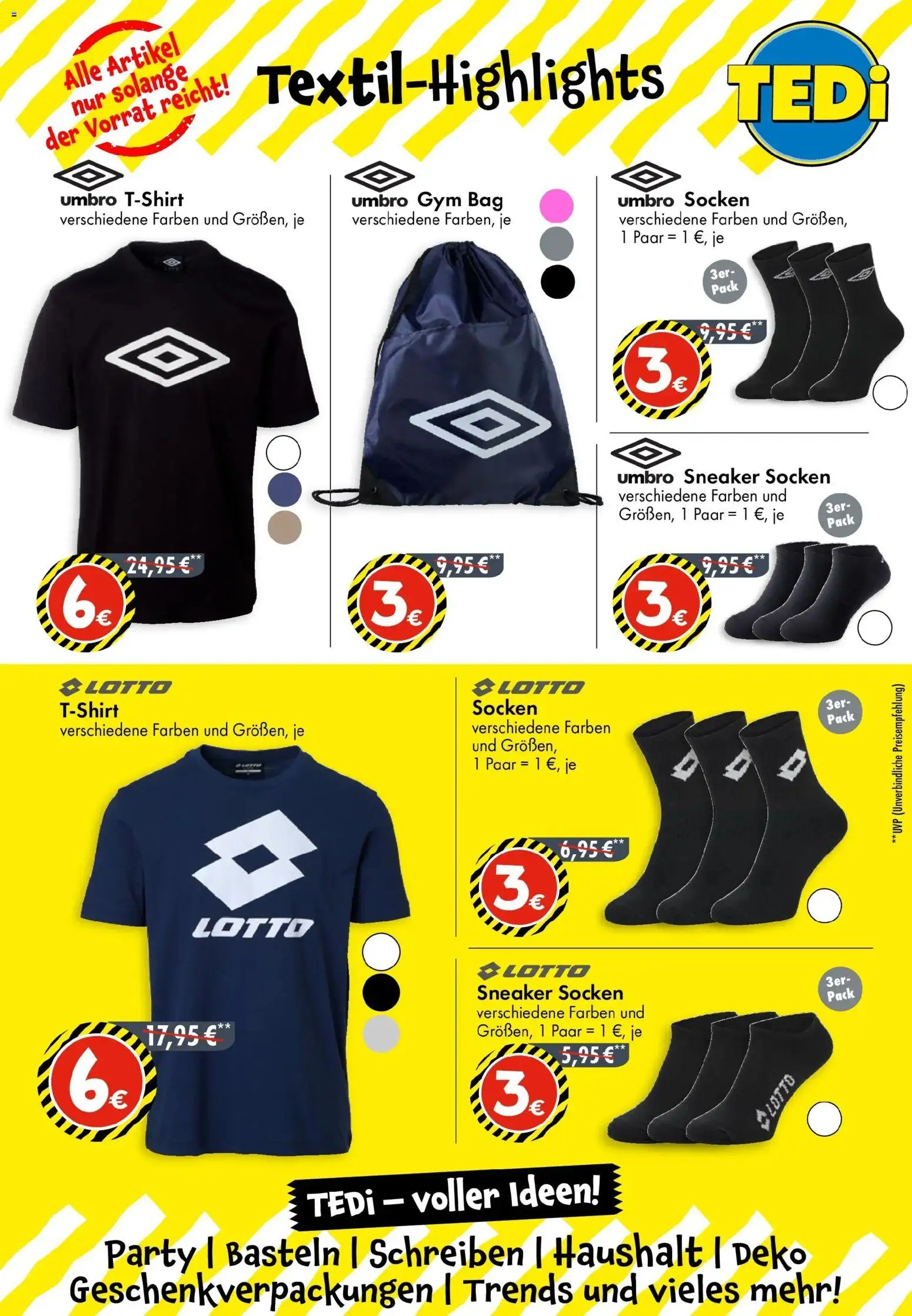 TEDi - Neueröffnung in Lüssow – gültig ab 24.11.2025 | Seite: 4 | Produkte: Socken