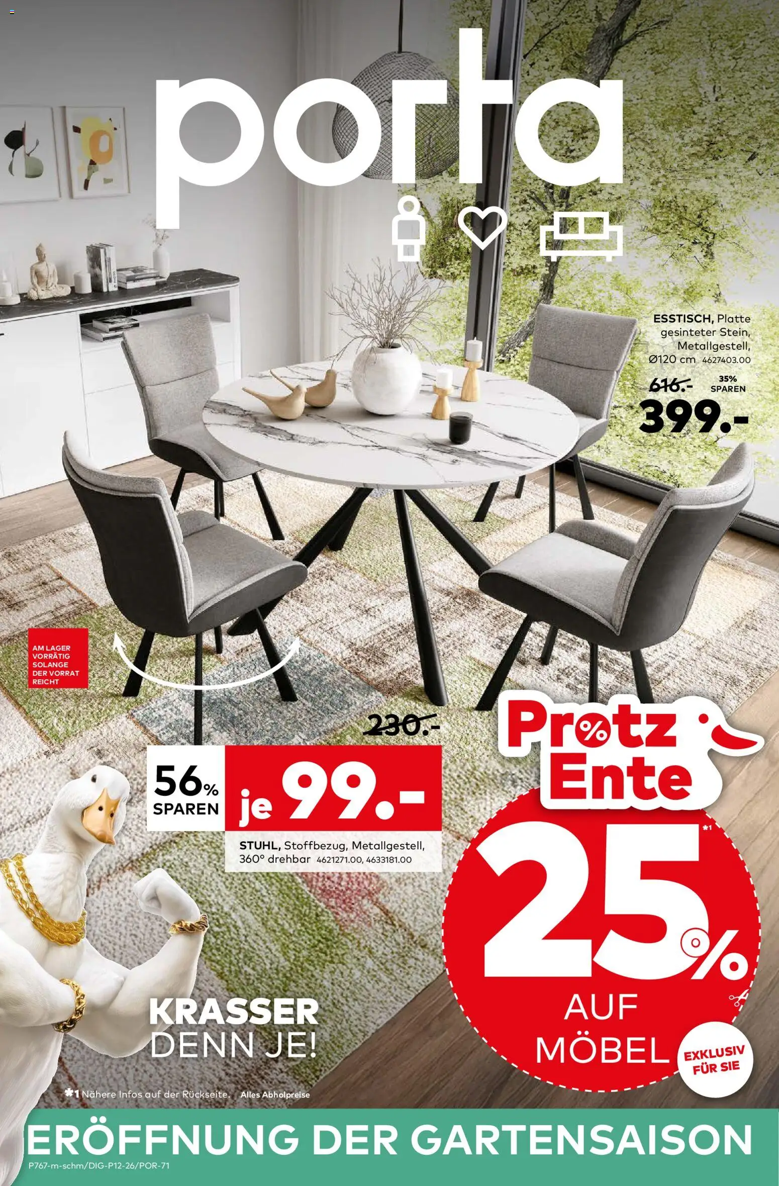 Porta! Prospekt 	 – gültig ab 09.03.2026 | Seite: 1 | Produkte: Ente