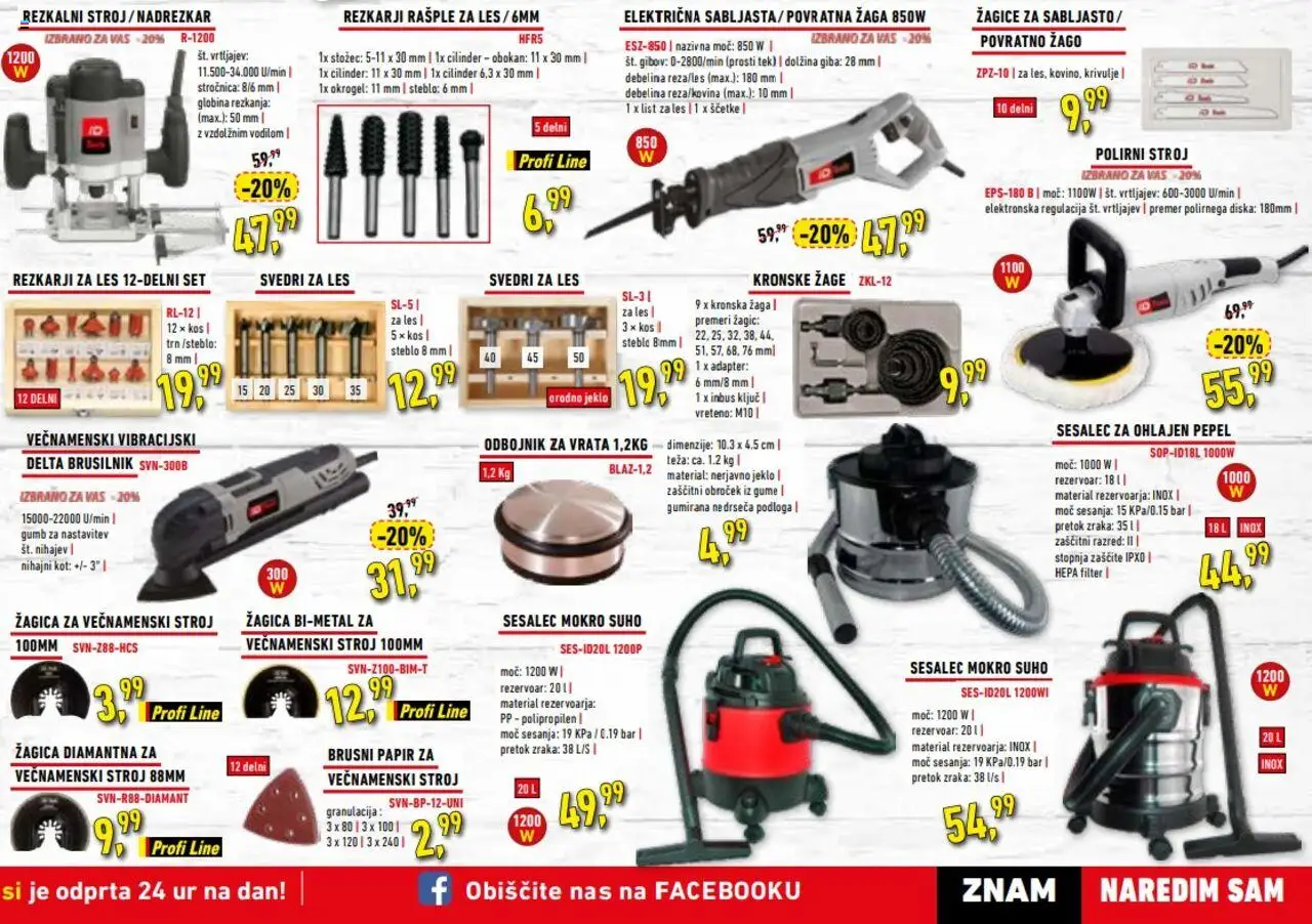 Inter Diskont katalog │ velja od 05.08.2025 | Stran: 3 | Izdelki: Adapter, Podloga, Vrata, Svedri