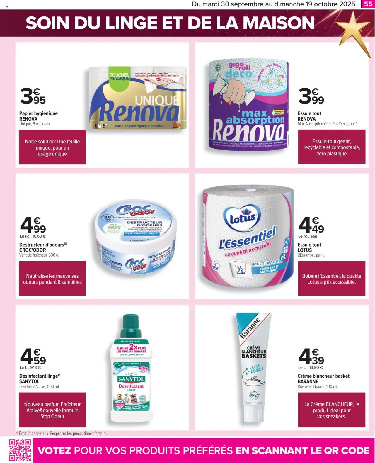  | Page: 55 | Produits: Parfum, Rouleau, Lessive, Baskets