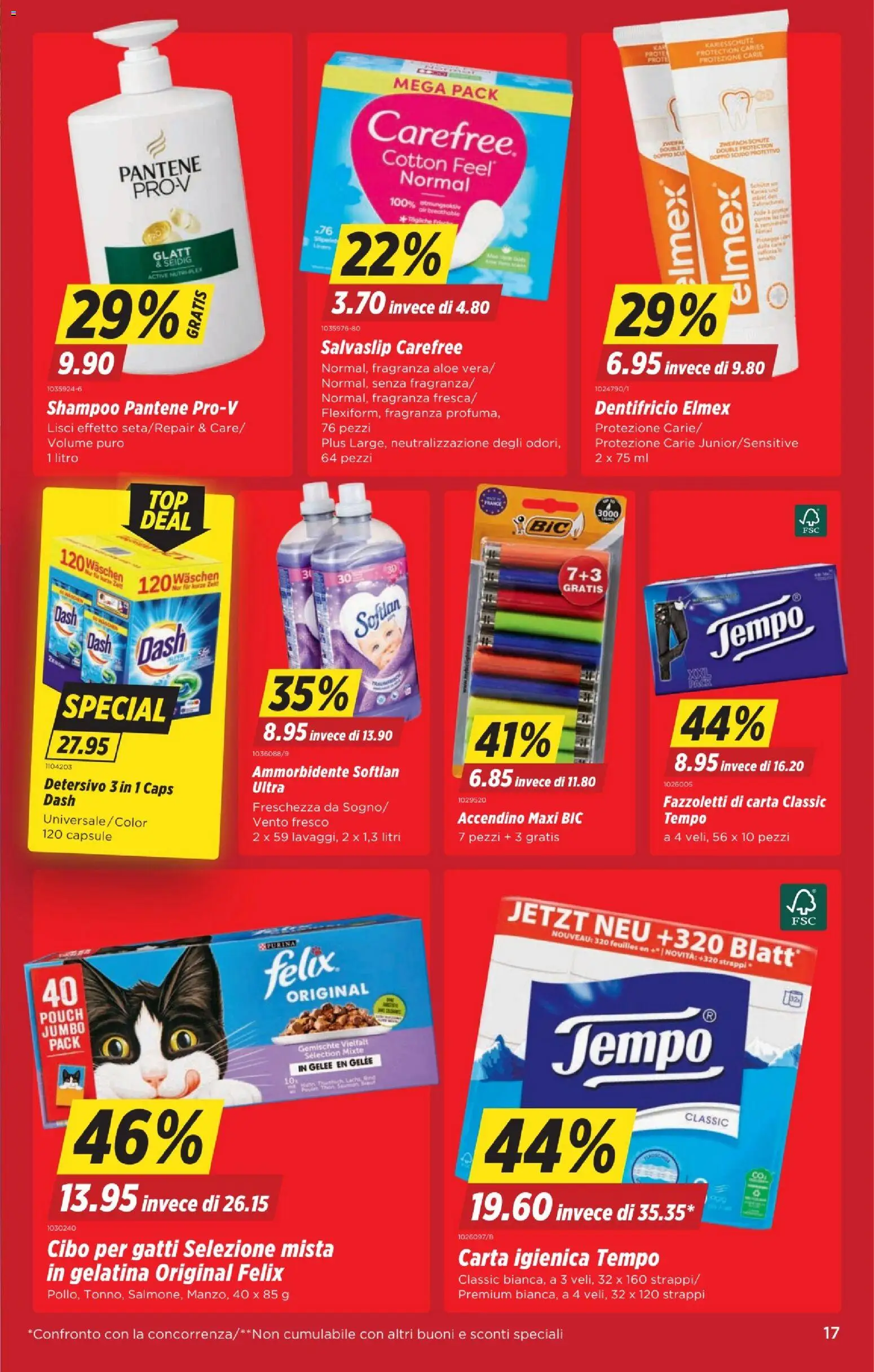 Denner Aktionen IT – gültig ab 20.01.2026 | Seite: 17 | Produkte: Shampoo