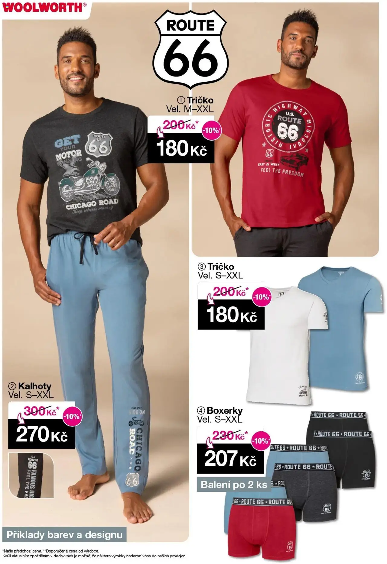 Woolworth leták - Třebíč, Třinec, Žatec, Otvice, Jihlava, Znojmo, Příbram od 10.10.2025 - akční nabídka | Strana: 25 | Produkty: Tričko, Kalhoty, Boxerky