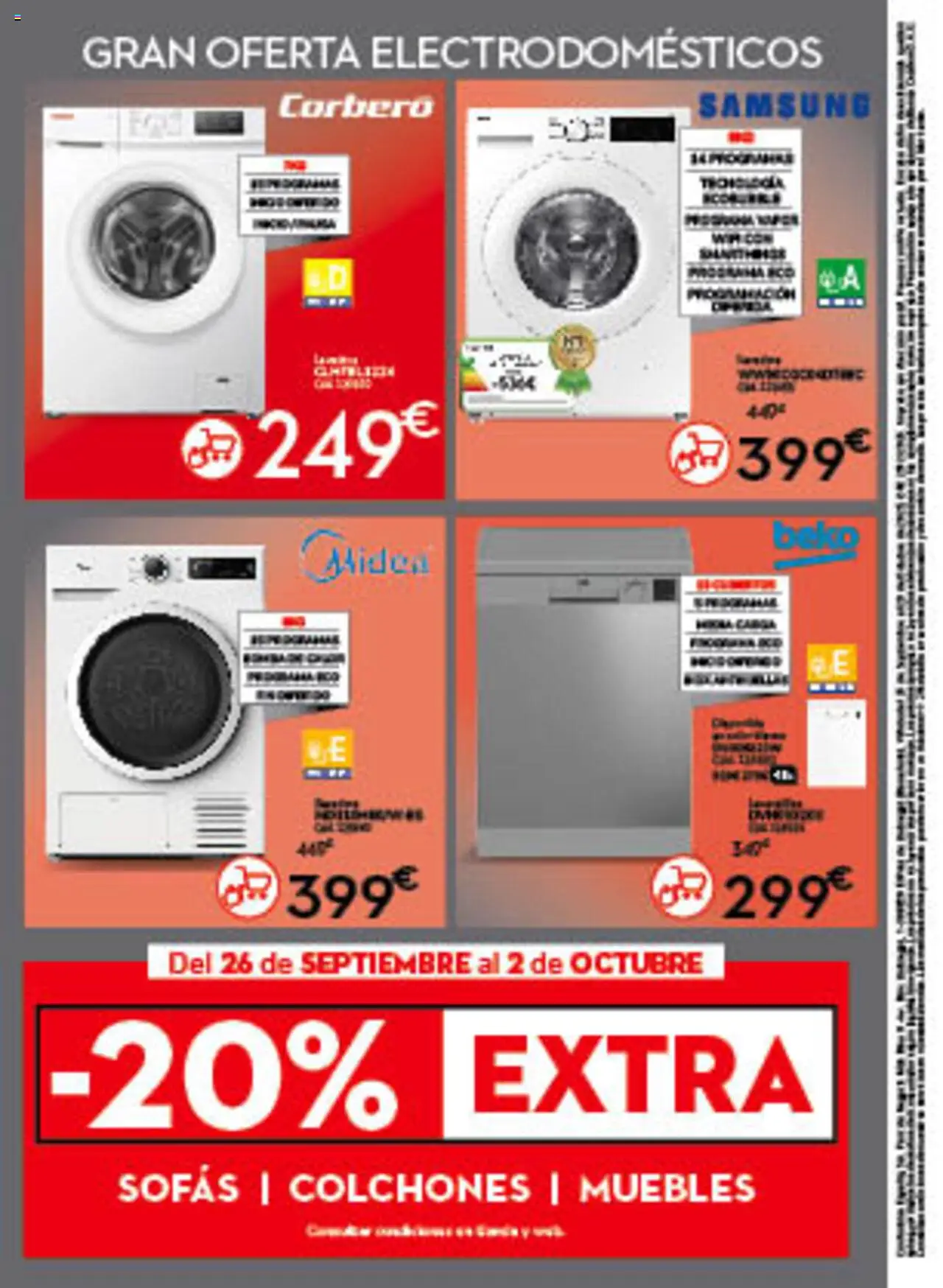 Conforama folleto │ válido desde el 25.09.2025 | Página: 16 | Productos: Muebles